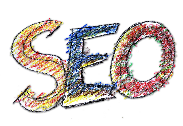 nápis SEO